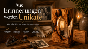 Mehr über den Artikel erfahren Erinnerungsunikate aus Erbstücken